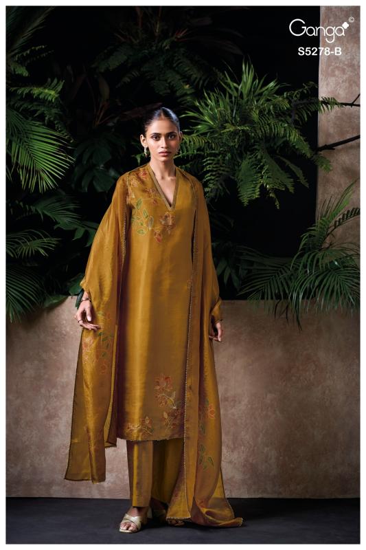 Ganga nuhira 5278 wholesale dress material distributors